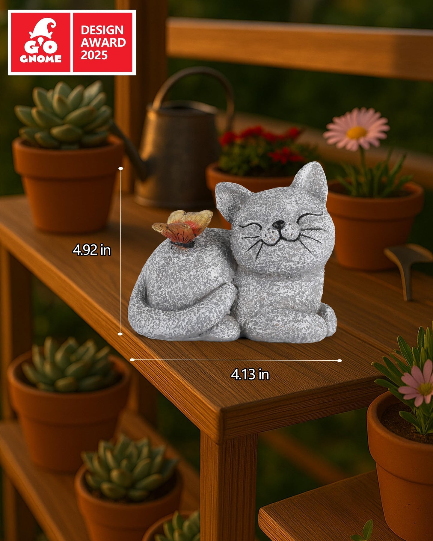 GoGnome Solar Animial Figurine Light