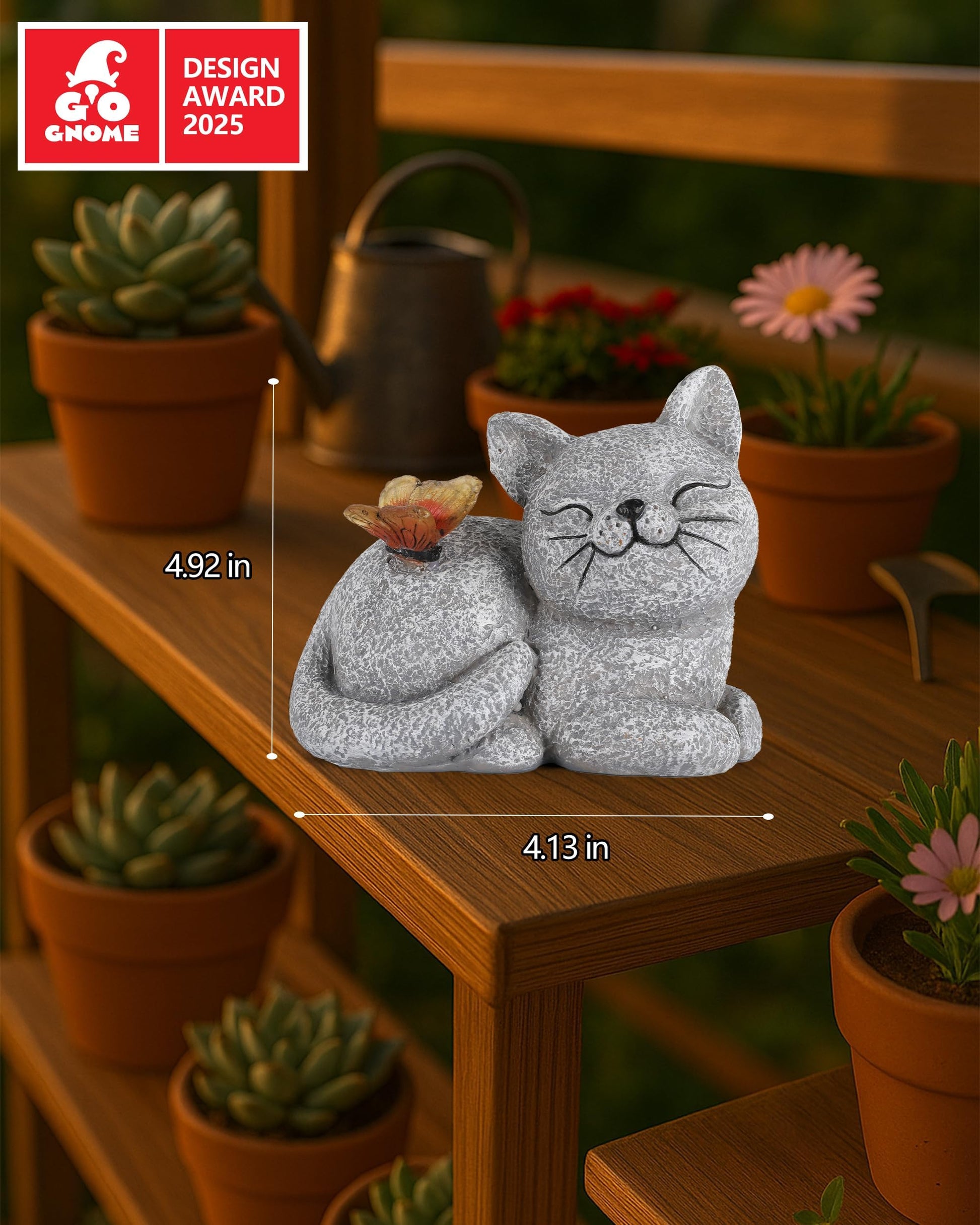GoGnome Solar Animial Figurine Light