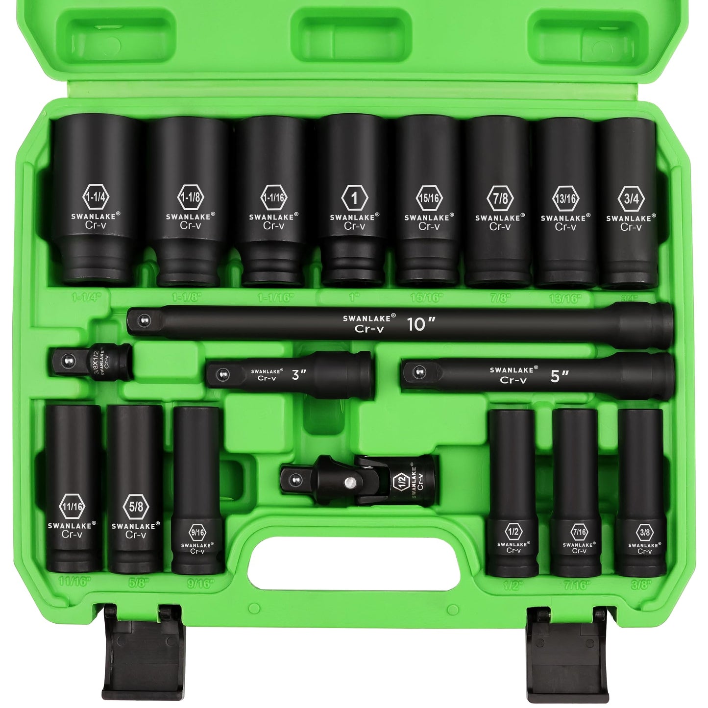 SWANLAKE Drive Impact Socket Set