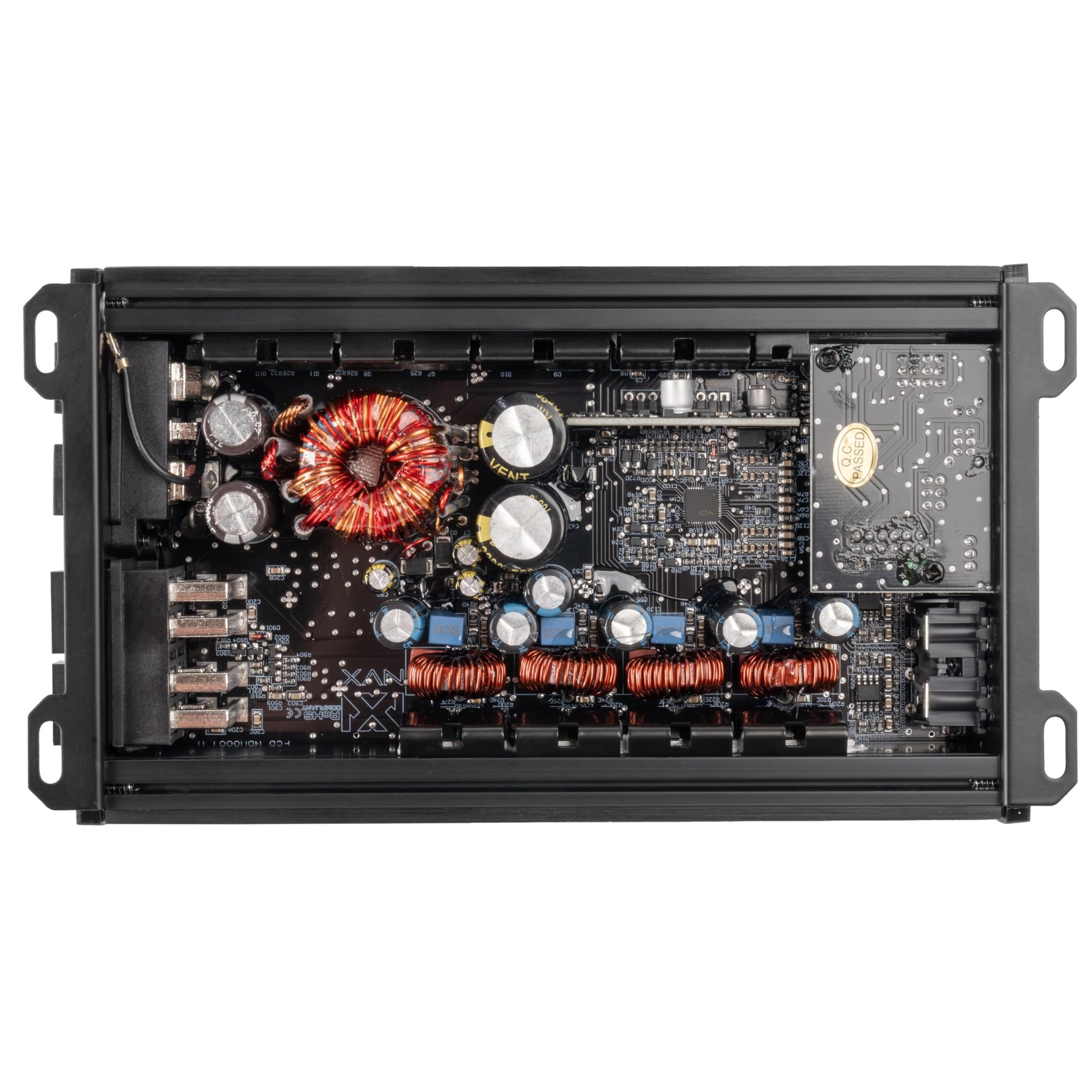 NVX NDA N-Series Class D Bridgeable 5-Channel Amplifier (CEA-2006 Compliant) with Bass Remote Knob