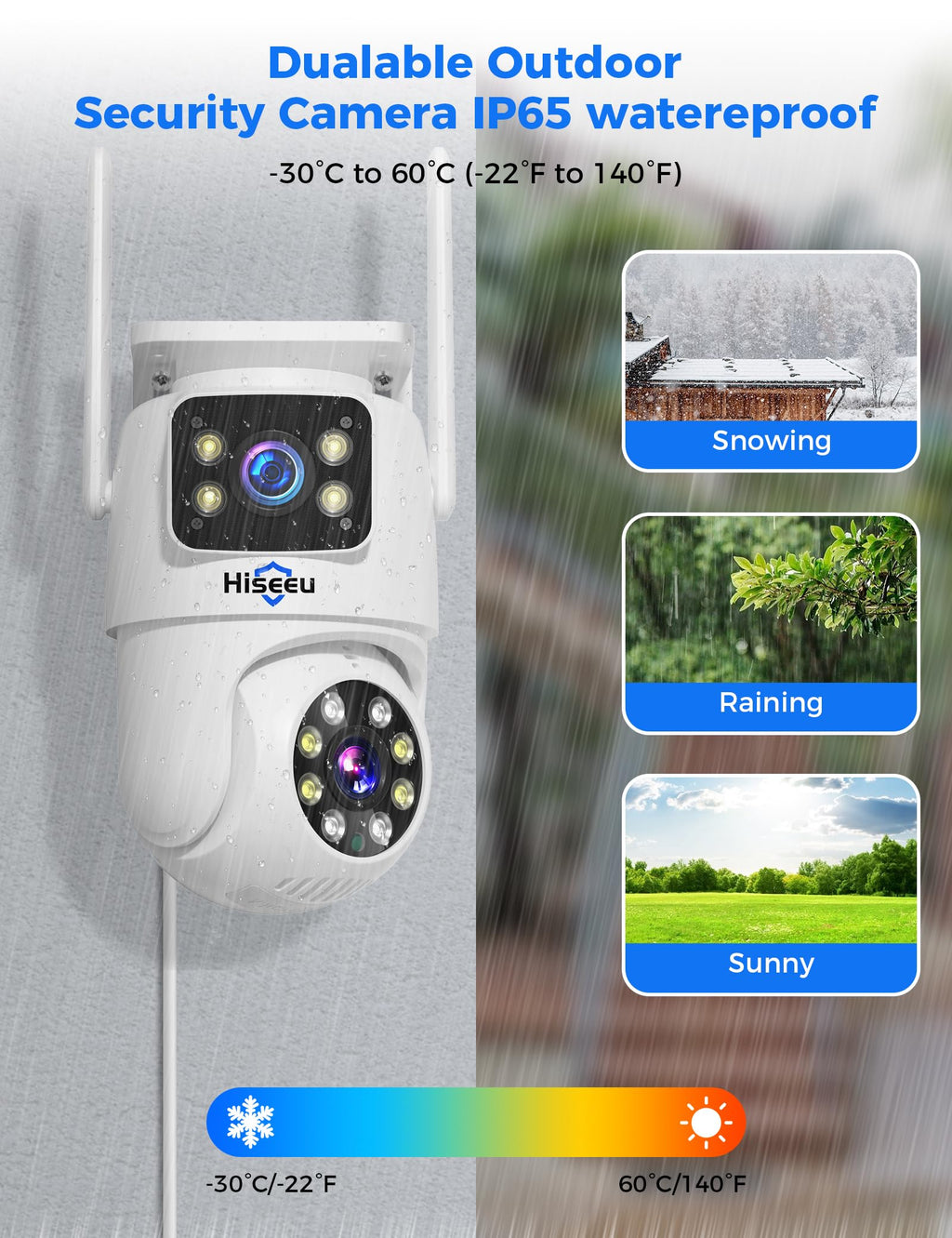 Hiseeu PTZ Camera