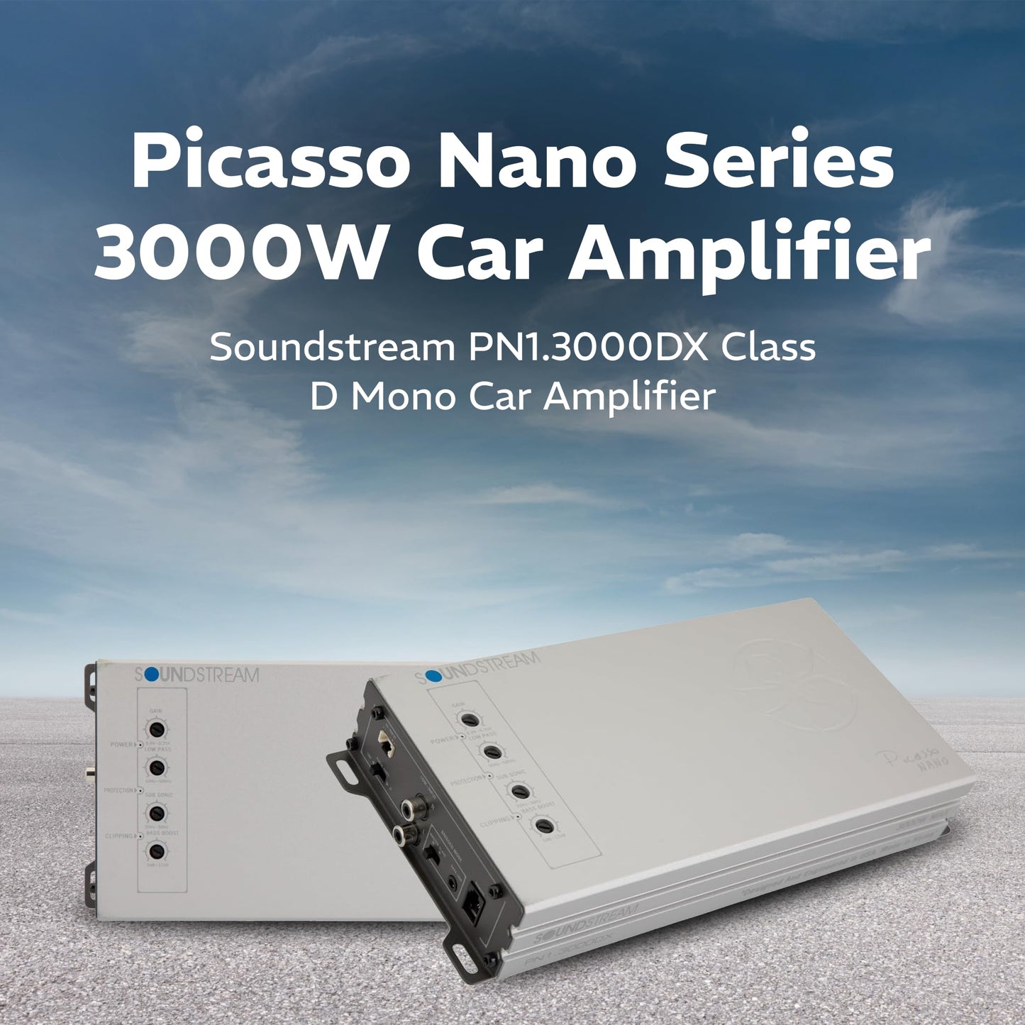Soundstream Picasso Nano Series of Car Stereo Amplifiers, Monoblock Amps, 4 Channel Amp, 5 Channel Car Audio Amplifier, Mono and Multichannel Amps