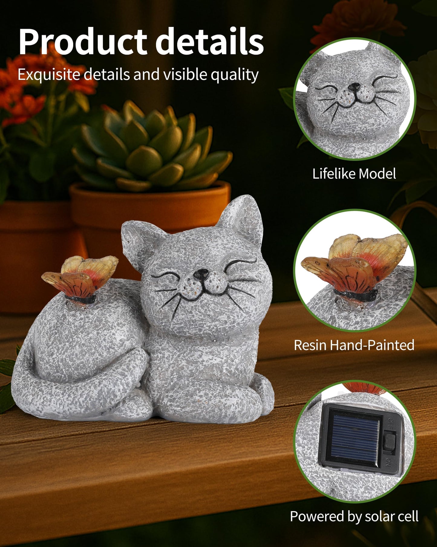 GoGnome Solar Animial Figurine Light