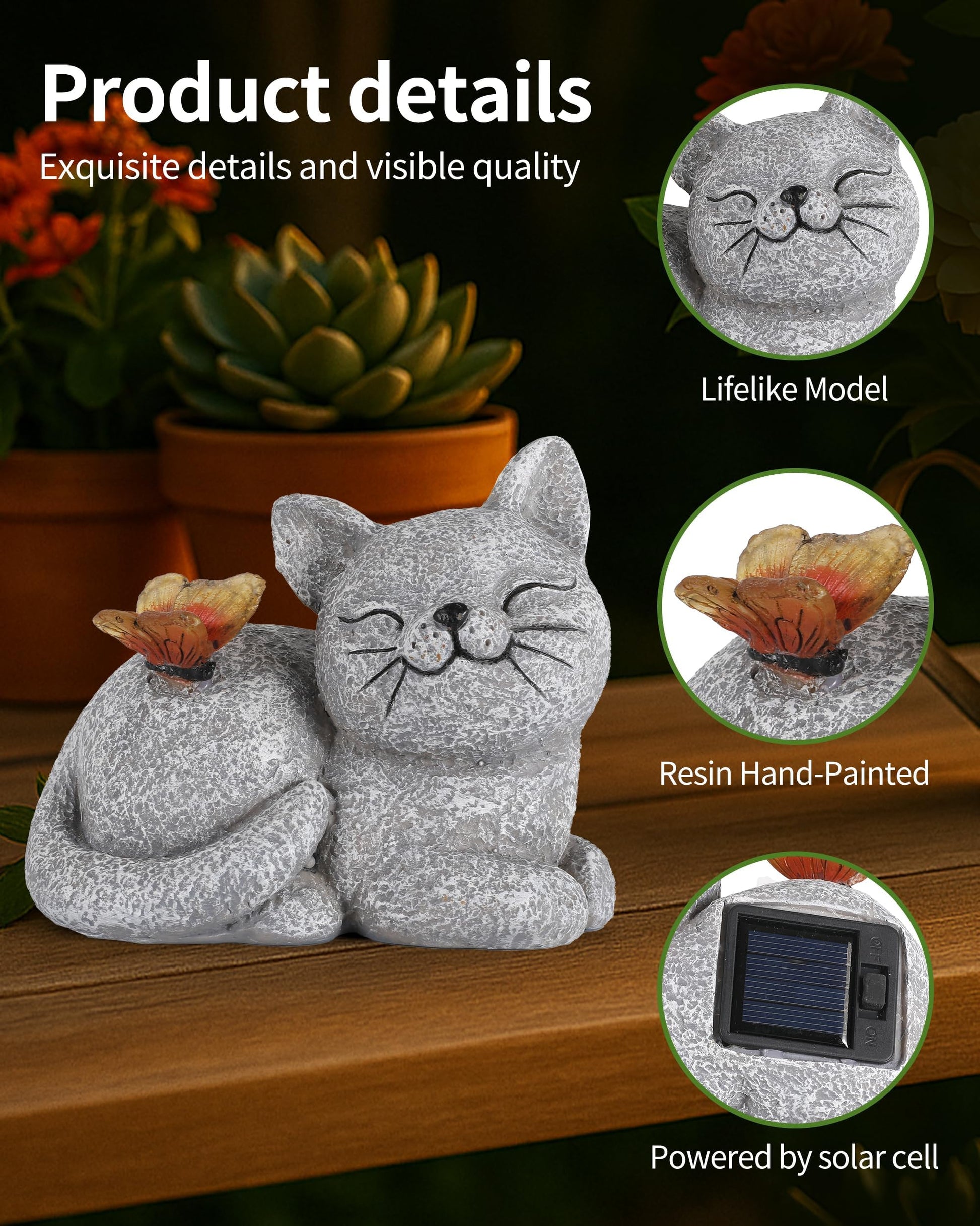 GoGnome Solar Animial Figurine Light