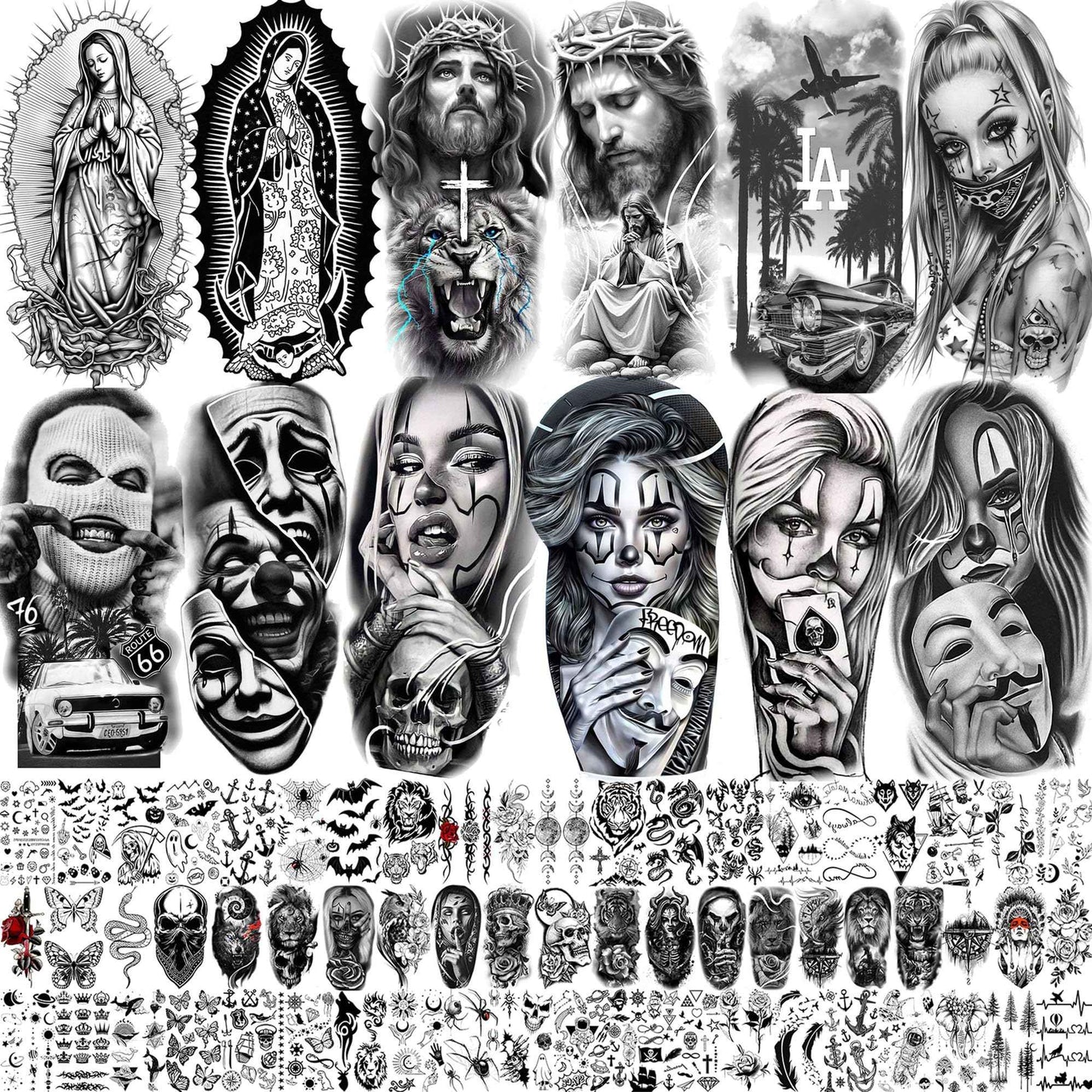 SHELYEXIEN All Temporary Tattoos