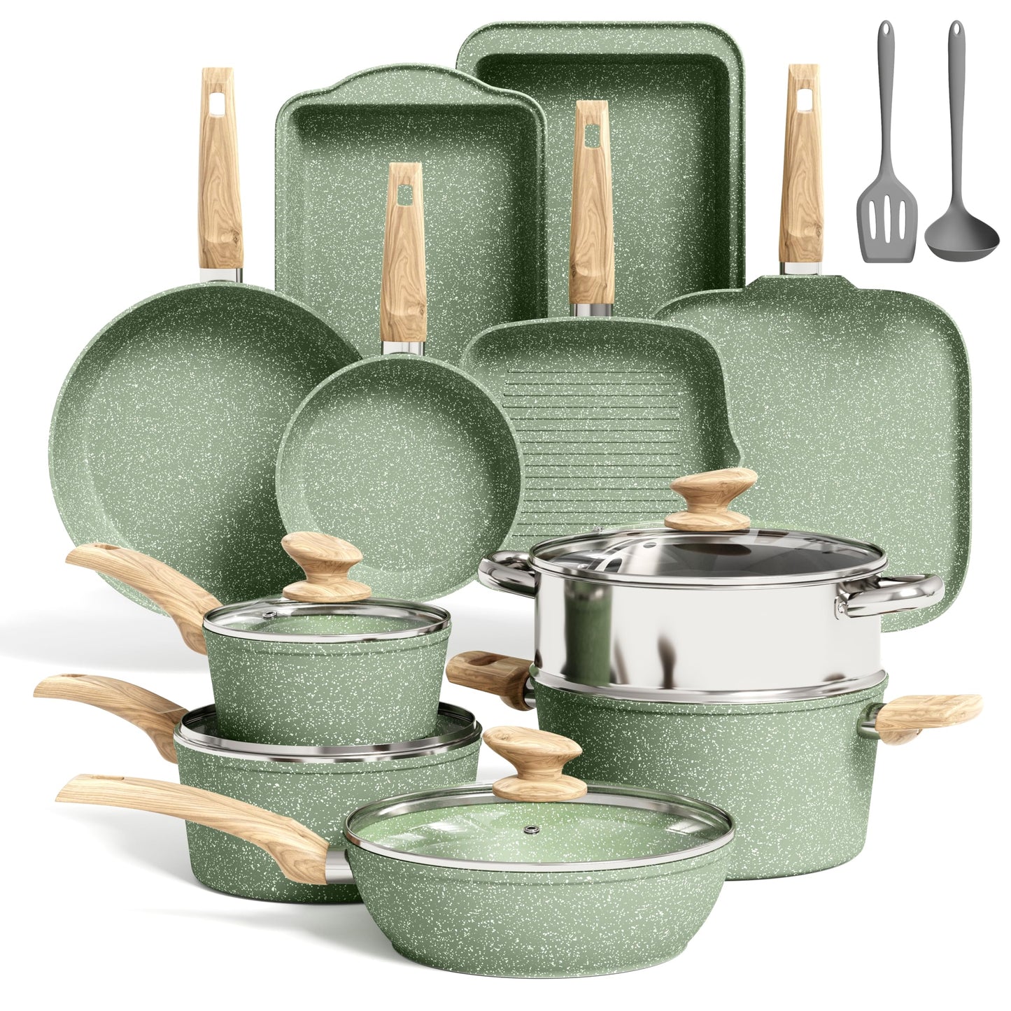 Kitchen Academy Induction Cookware Set…