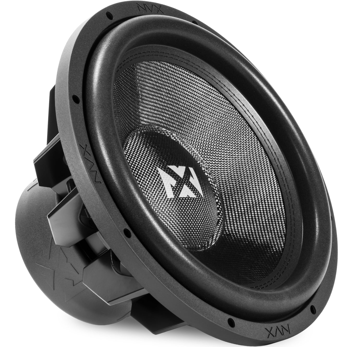 NVX VCW Series Subwoofer [ VC Series ] 3-Dimensional Die Cast Aluminum Basket