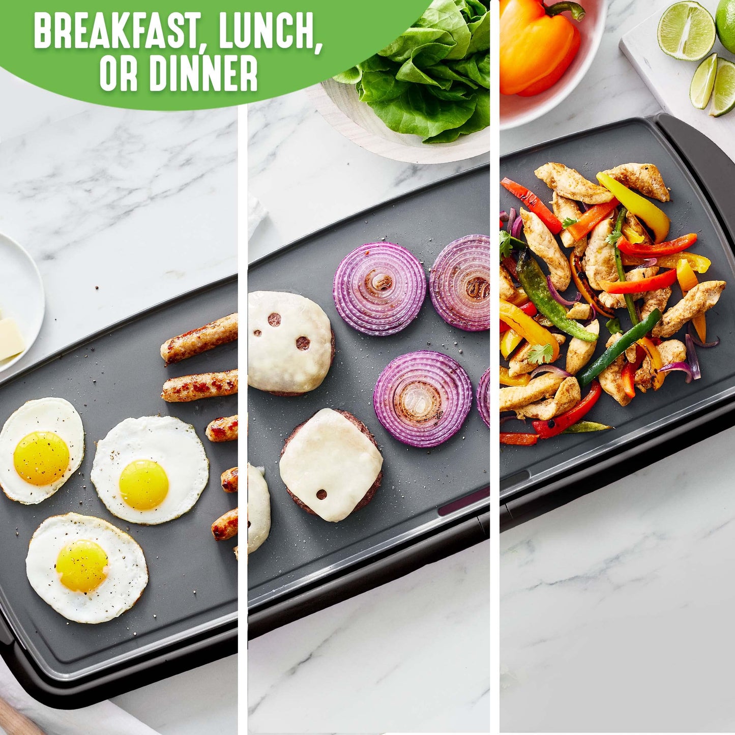GreenLife 20" Electric Griddle
