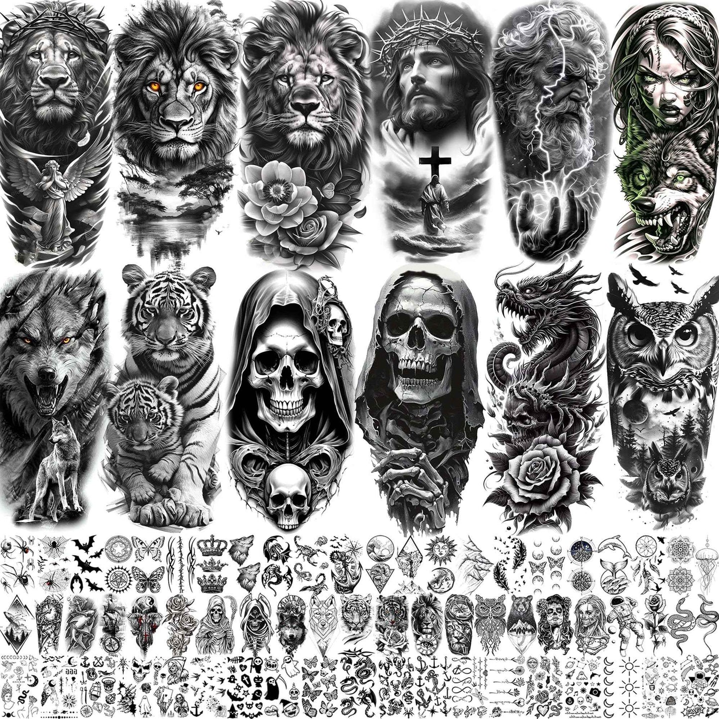 SHELYEXIEN All Temporary Tattoos