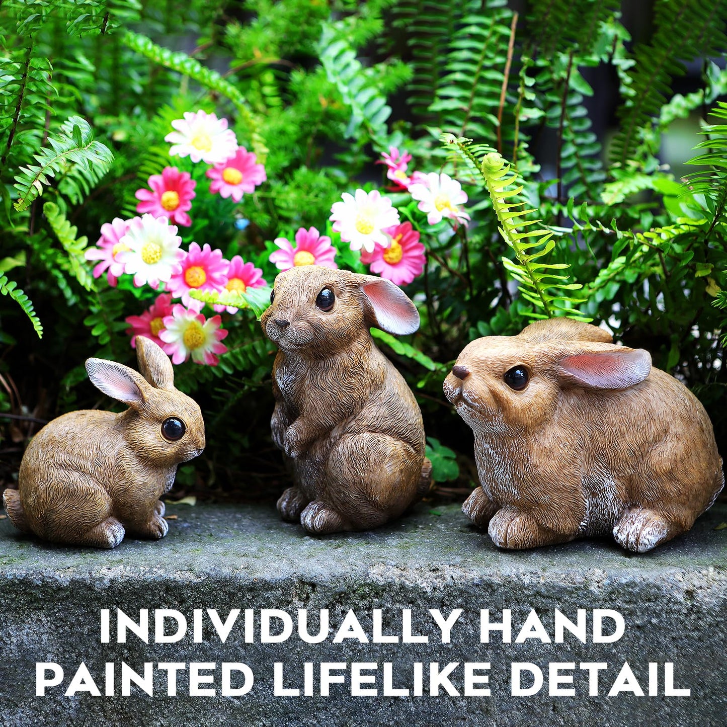 LEGIFO Animal Garden Statue Set of 3