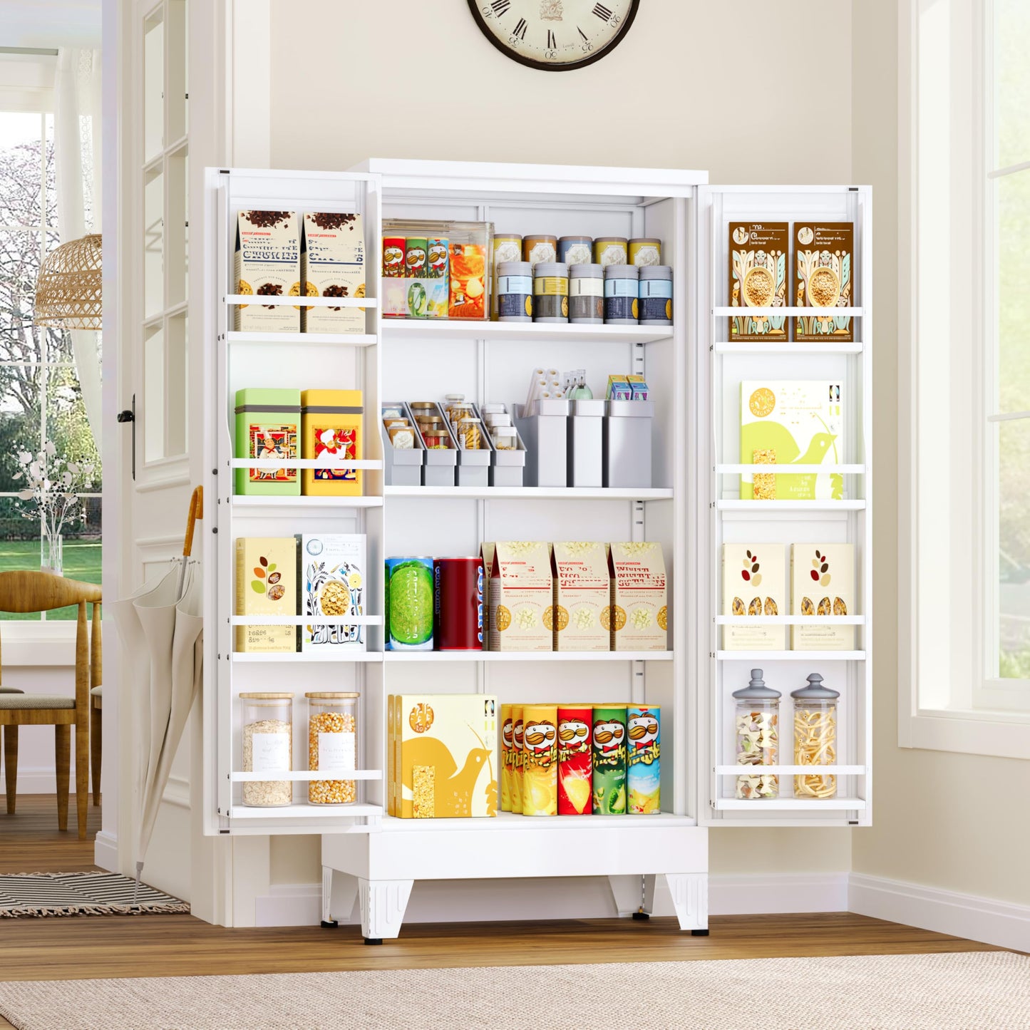 GAIOUS 2 Door Pantry Cabinet