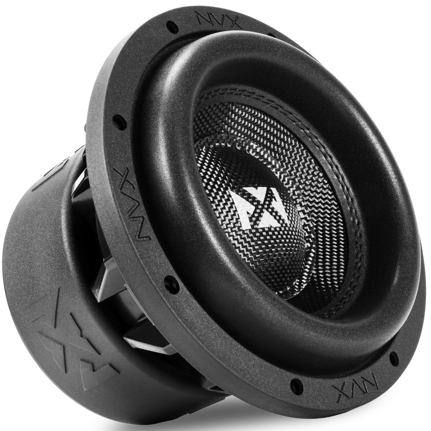 NVX VCW Series Subwoofer [ VC Series ] 3-Dimensional Die Cast Aluminum Basket