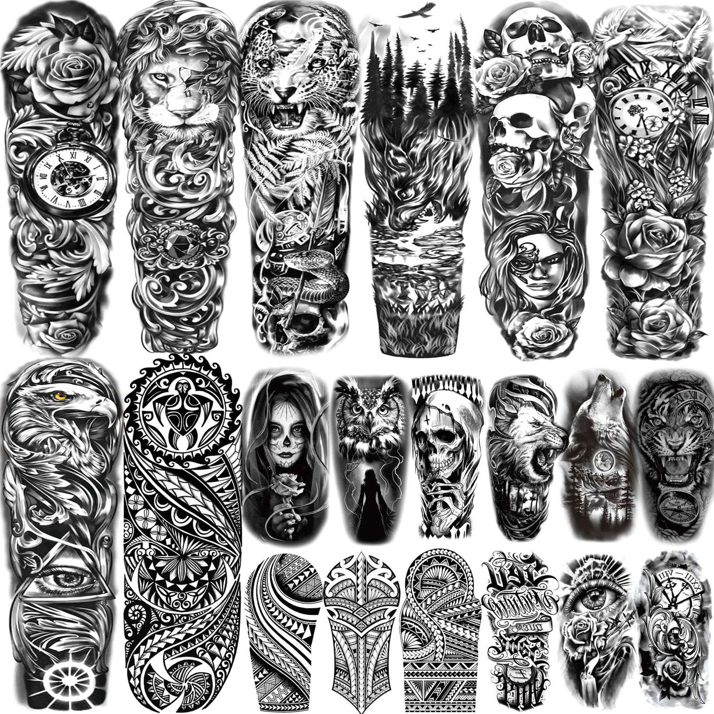 SHELYEXIEN All Temporary Tattoos