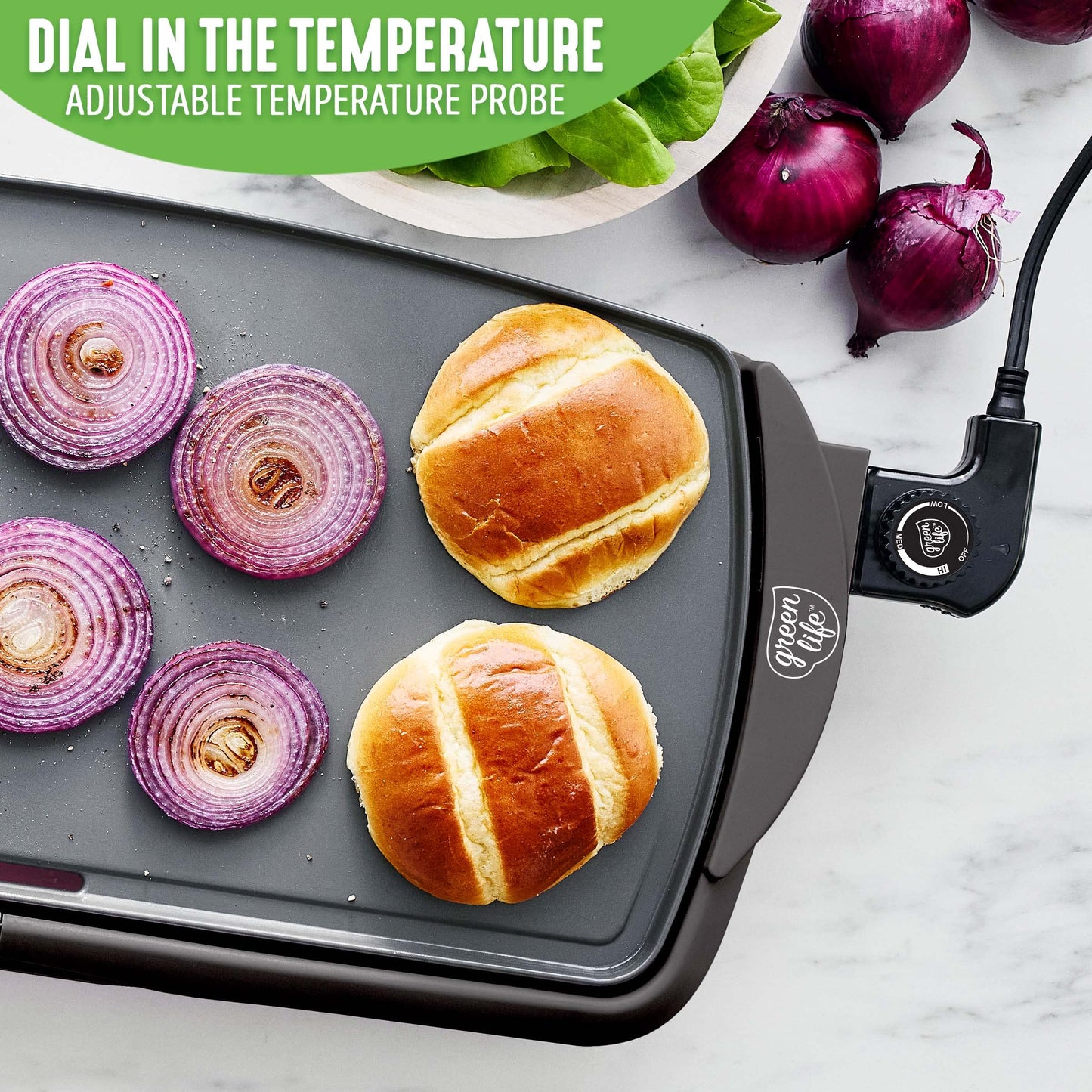 GreenLife 20" Electric Griddle