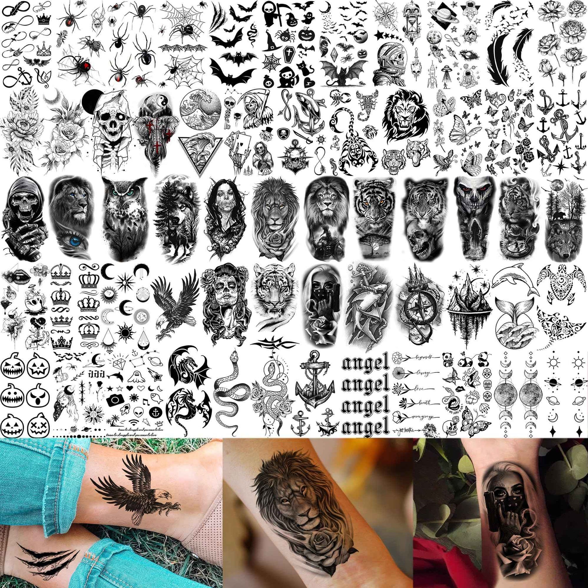 SHELYEXIEN All Temporary Tattoos