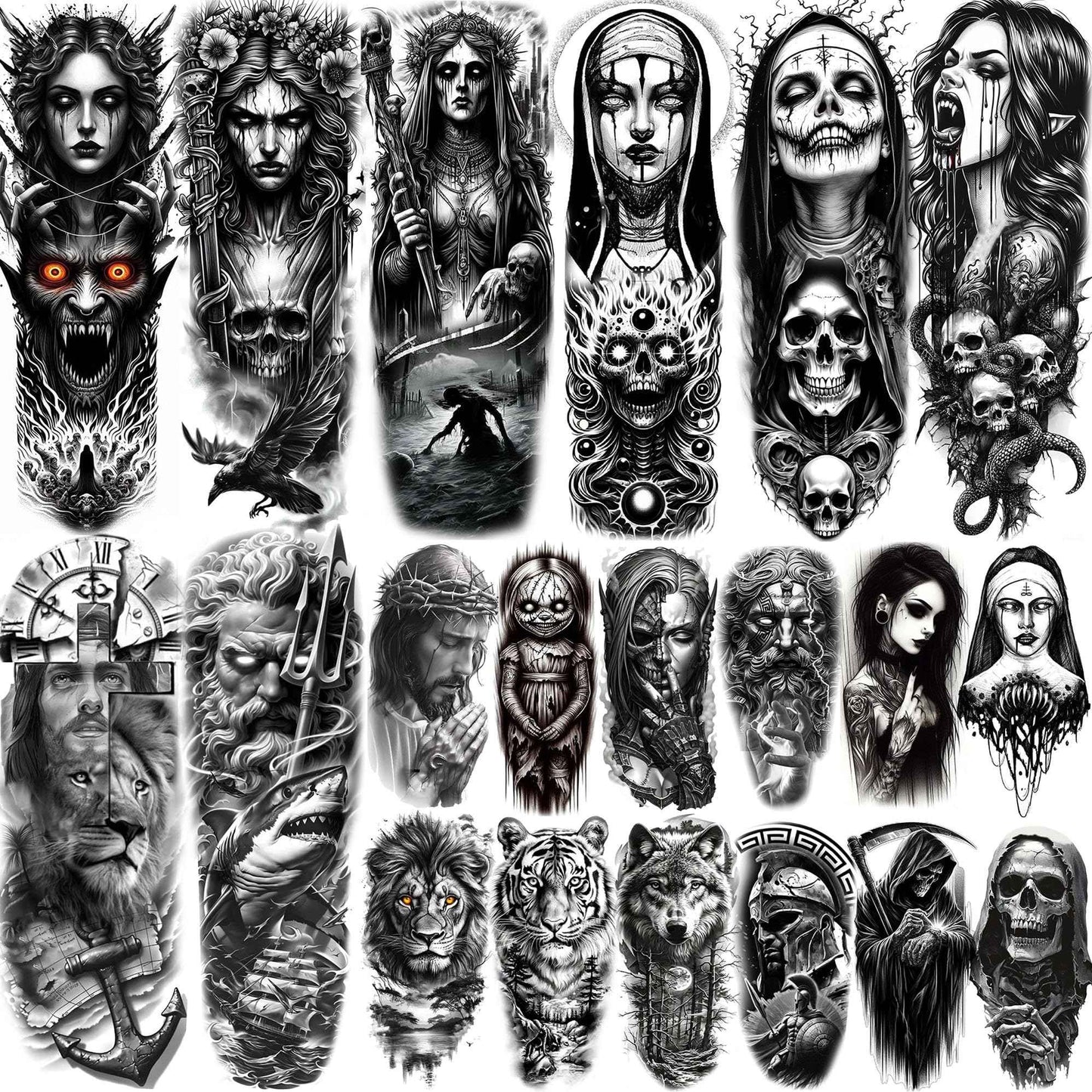 SHELYEXIEN All Temporary Tattoos