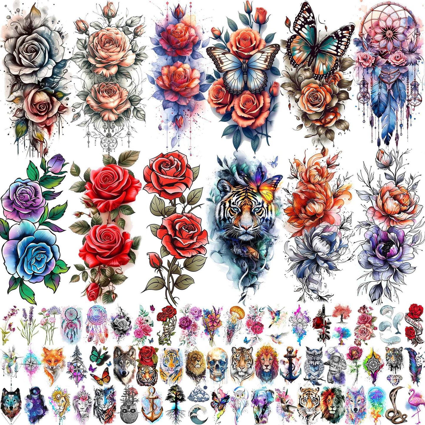 SHELYEXIEN All Temporary Tattoos
