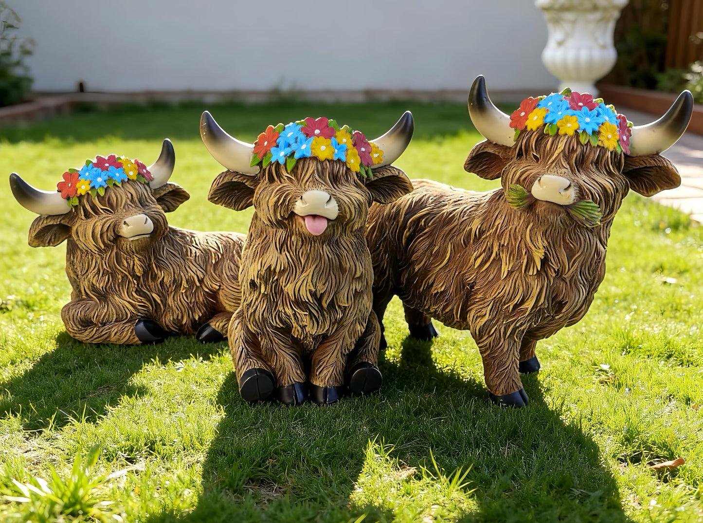 LEGIFO Animal Garden Statue Set of 3
