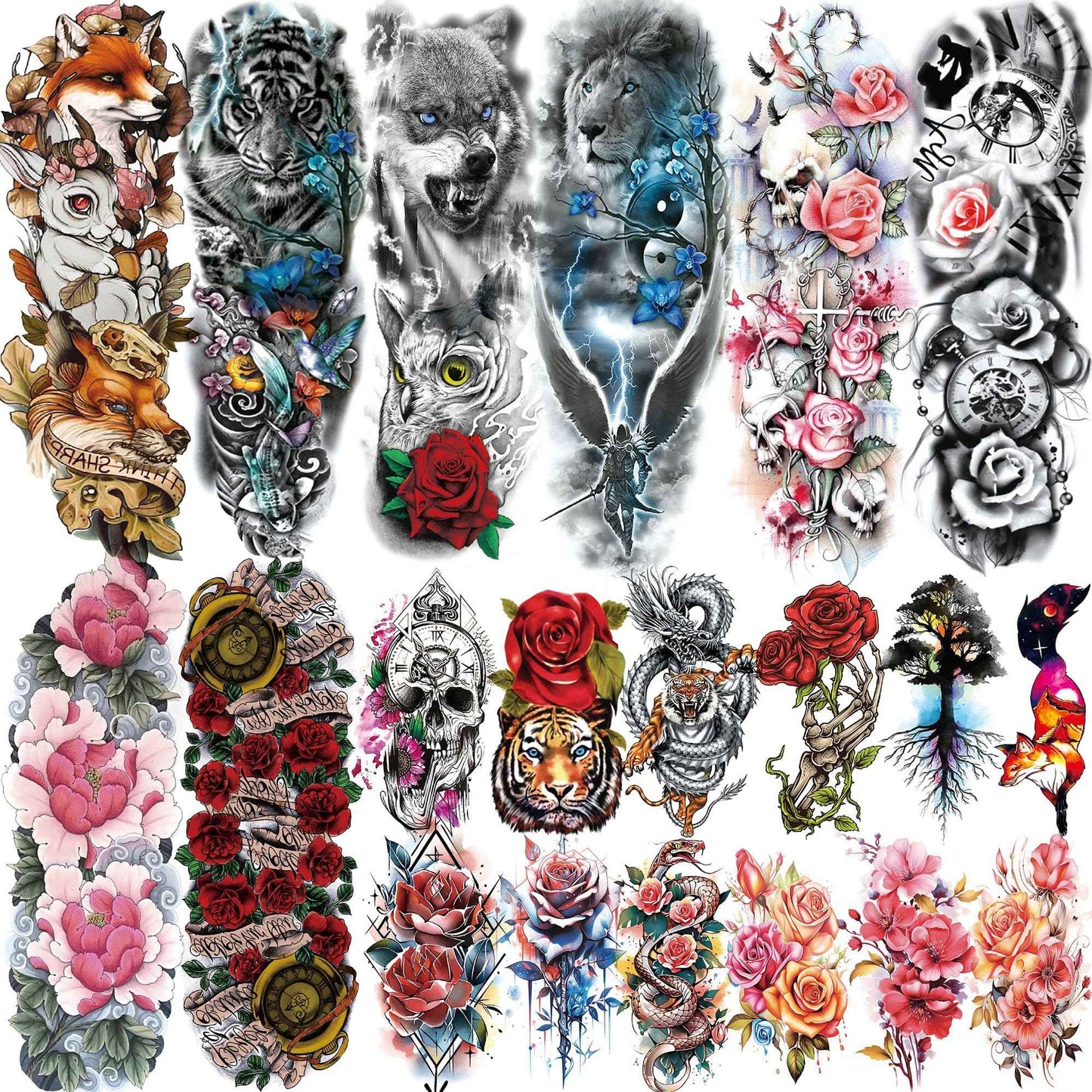 SHELYEXIEN All Temporary Tattoos