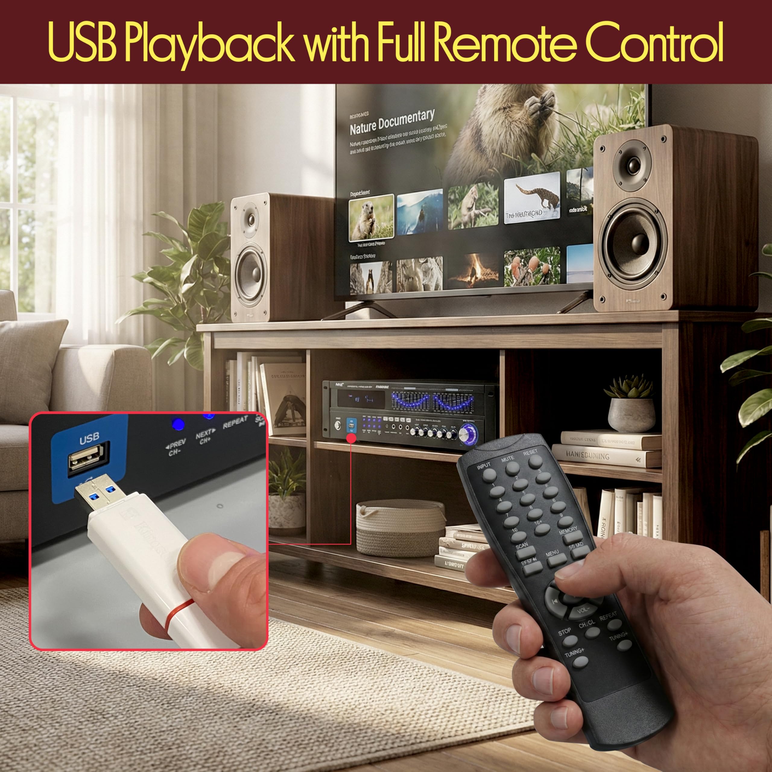 Bluetooth Hybrid Stereo Home Pre-Amplifier