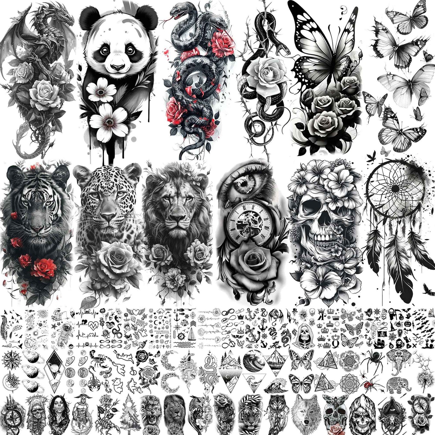 SHELYEXIEN All Temporary Tattoos