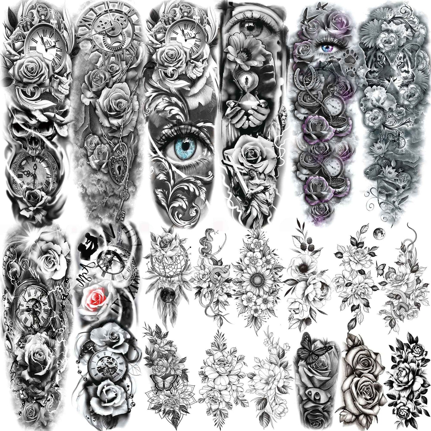 SHELYEXIEN All Temporary Tattoos