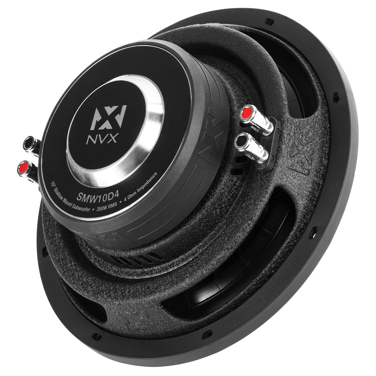 NVX SMW S-Series Shallow-Mount Dual 4-Ohm Subwoofer