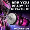 Creature Cocks Predator Stroker - Soft Fantasy Masturbator in Gray