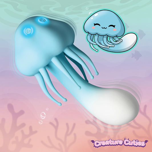 Creature Cuties Jellyvibe Dual Motor Silicone Vibrator