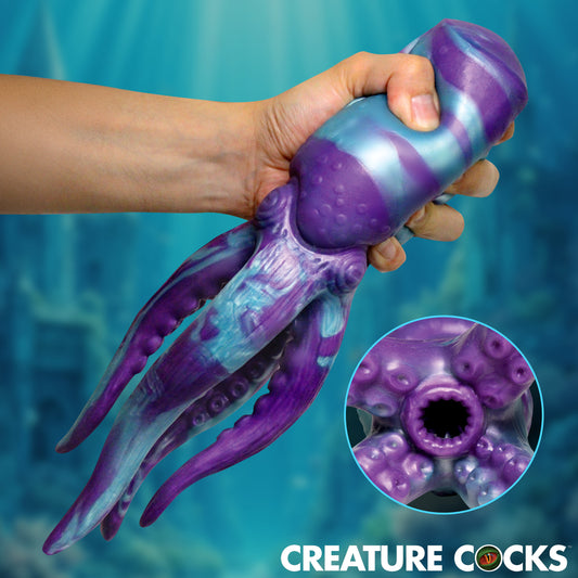 Creature Cocks Tenta Stroke Silicone Masturbator Galaxy Purple