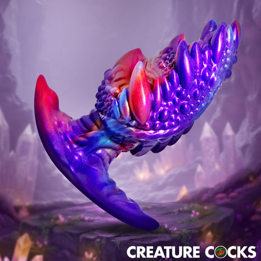 Creature Cocks Volkron Silicone Butt Plug Textured Fantasy Design