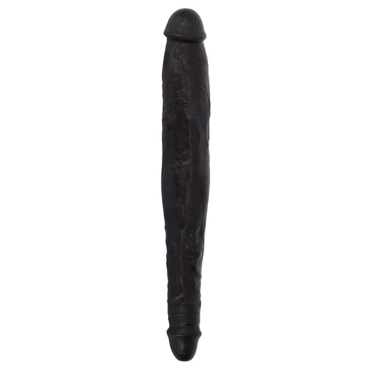Jock 13 Inch Tapered Double Dong Black Adult Toy