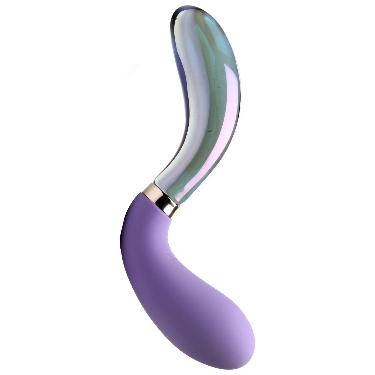 10X Pari Dual Ended Silicone Glass Vibrator for Ultimate Pleasure