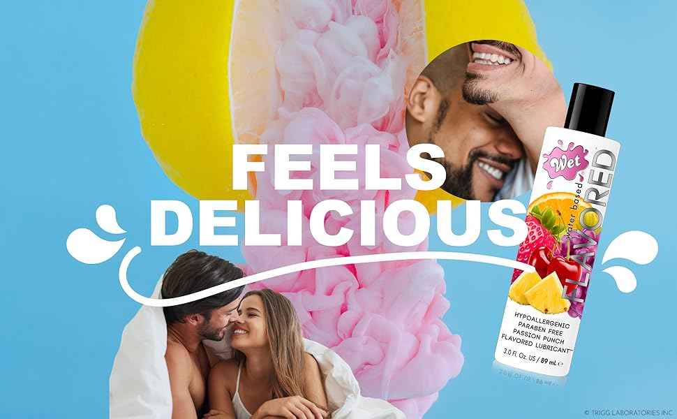 Wet Juicy Watermelon Premium Flavored Edible Lube for Men, Women and Couples | Long-Lasting, Condom Safe, Sugar Free, 3 fl oz